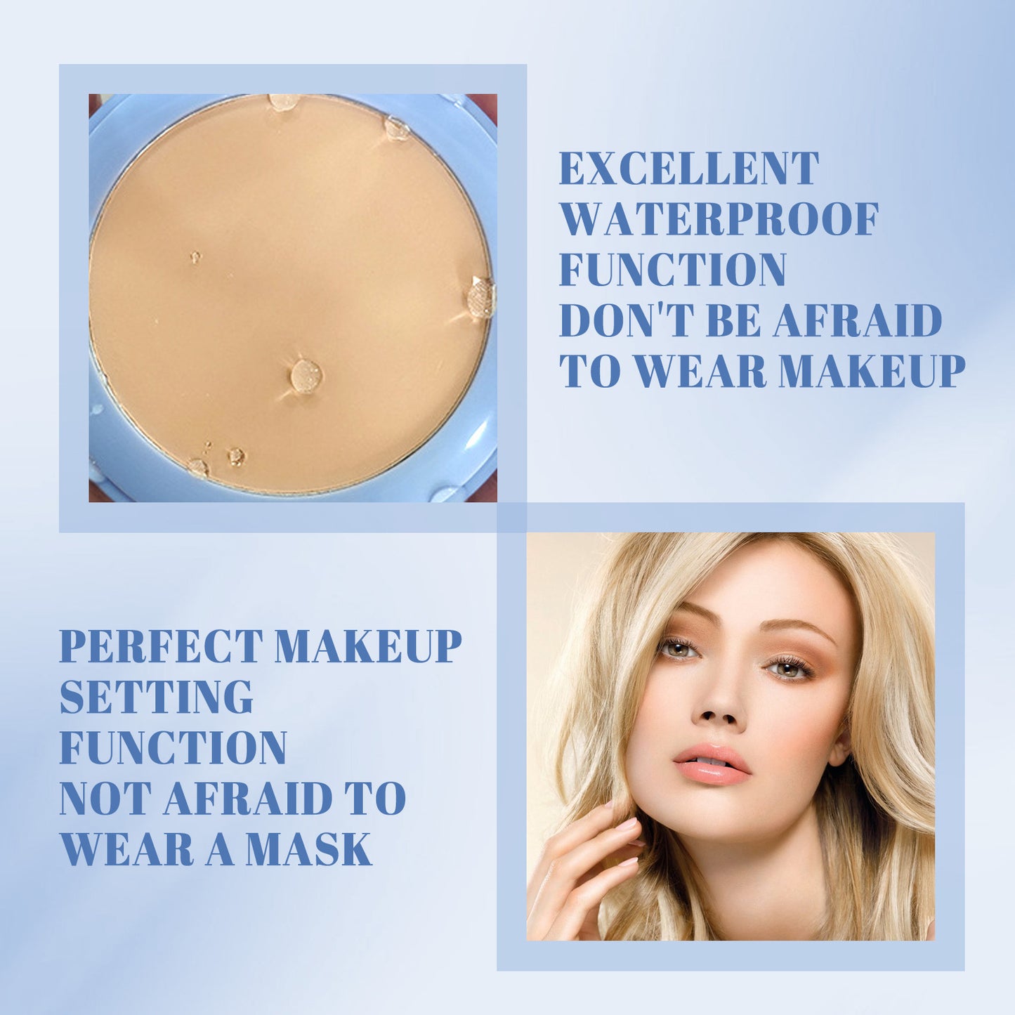 Long-lasting Finishing face powder