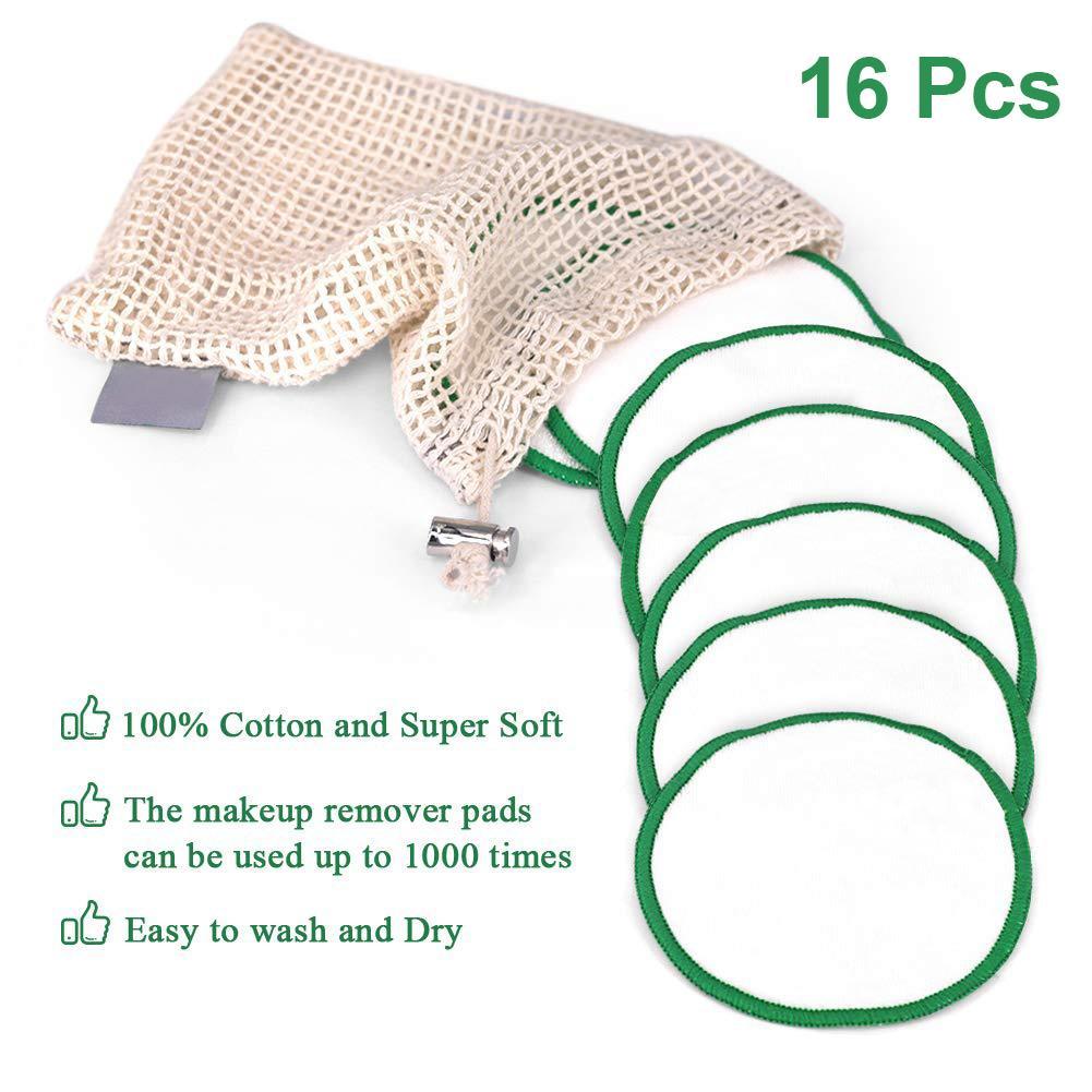 Washable makeup remover, reusable eco friendly
