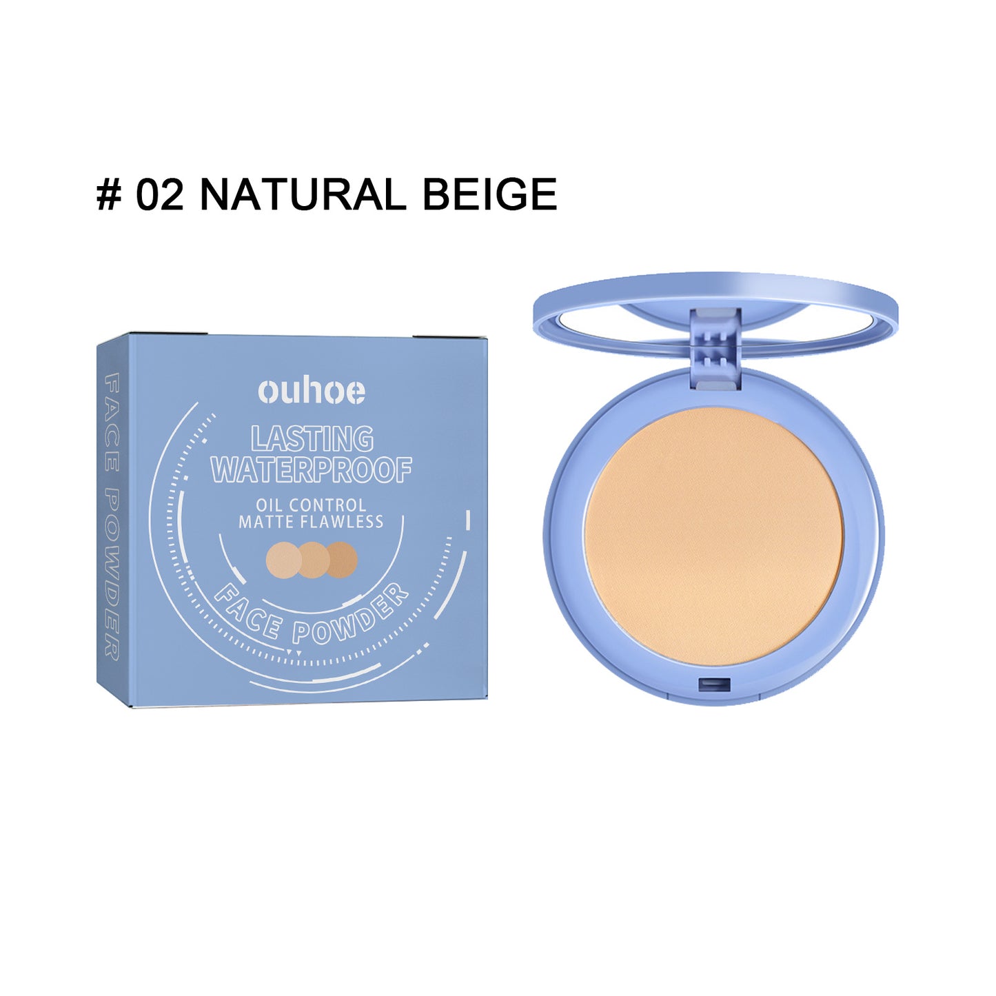 Long-lasting Finishing face powder