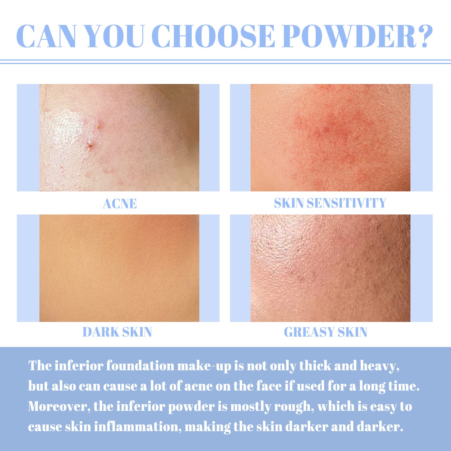 Long-lasting Finishing face powder