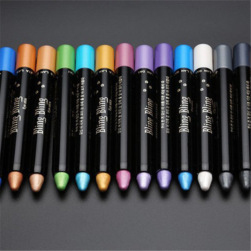 Pearlescent Eyeshadow Pen long Lasting Waterproof, 15 colors