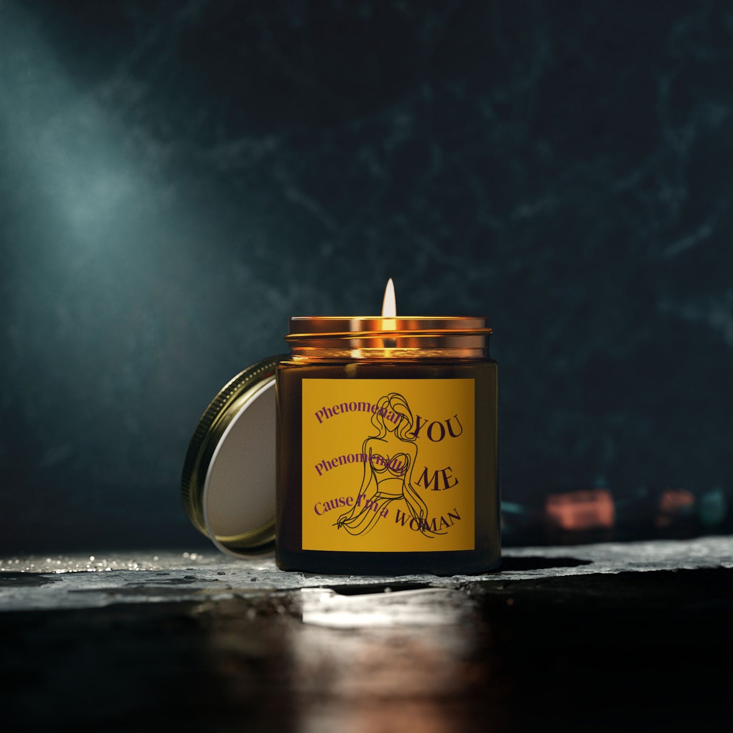 Phenomenal Woman Scented Candle, Aromatherapy Candle, Gift for Her, Self-Care Candle, Relaxation Decor