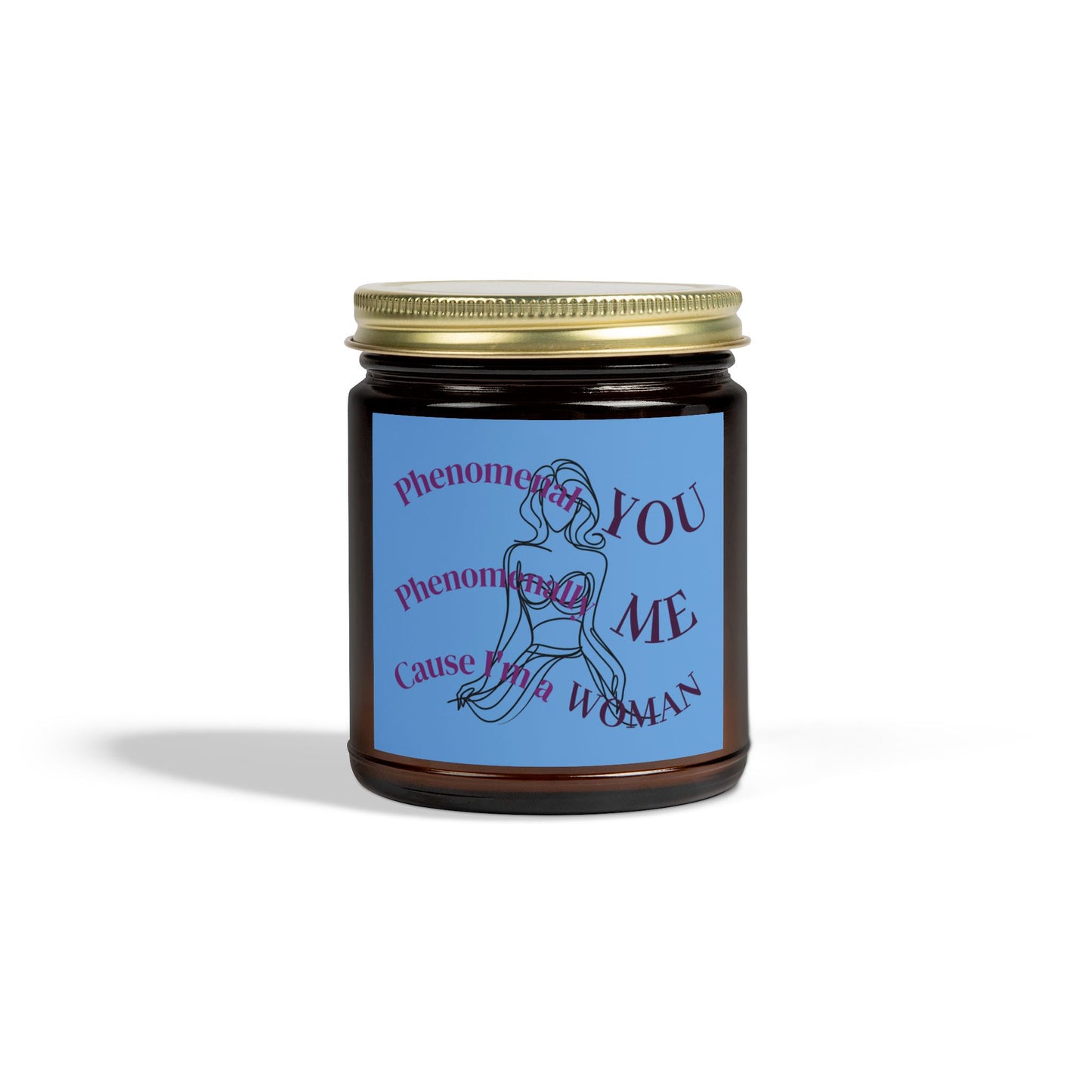 Phenomenal Woman Scented Candle, Aromatherapy Candle, Gift for Her, Self-Care Candle, Relaxation Decor