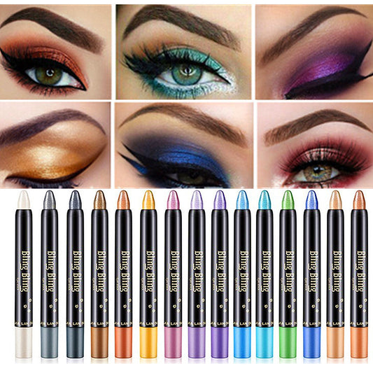 Pearlescent Eyeshadow Pen long Lasting Waterproof, 15 colors