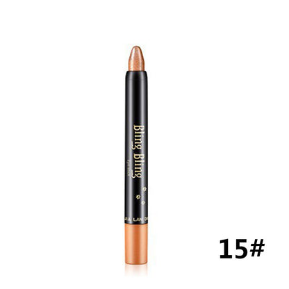 Pearlescent Eyeshadow Pen long Lasting Waterproof, 15 colors