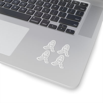 Cause I'm a Woman Kiss-Cut Stickers for Personal Expression, Laptop Decor, Artsy Journal Accessories, Gift for Friends