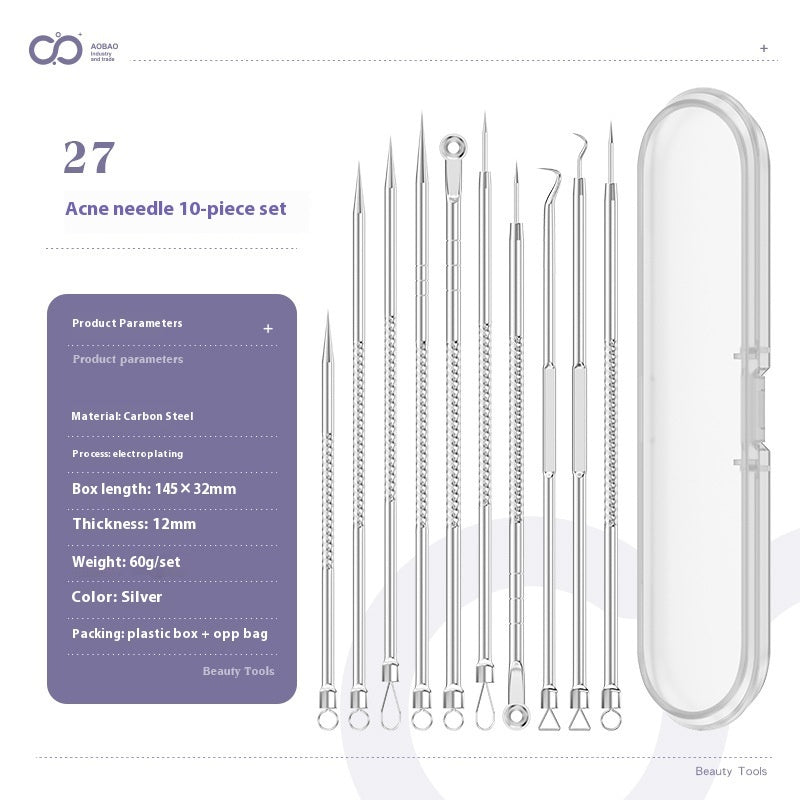 4-piece Needle Set Acne Clip Ultra Fine And Pointed