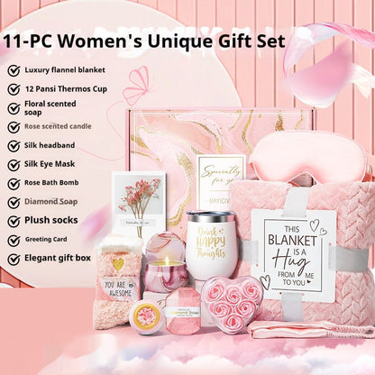 Aromatherapy Candle, Soap, Bath Set Gift Set Birthday