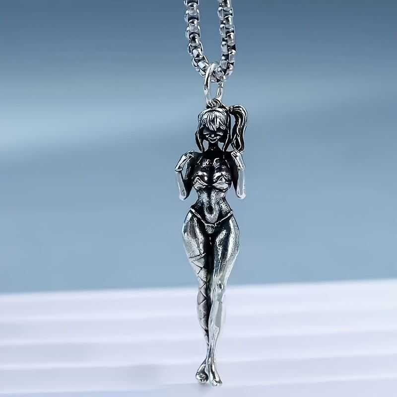 Vintage Gothic Style Small Female Necklace