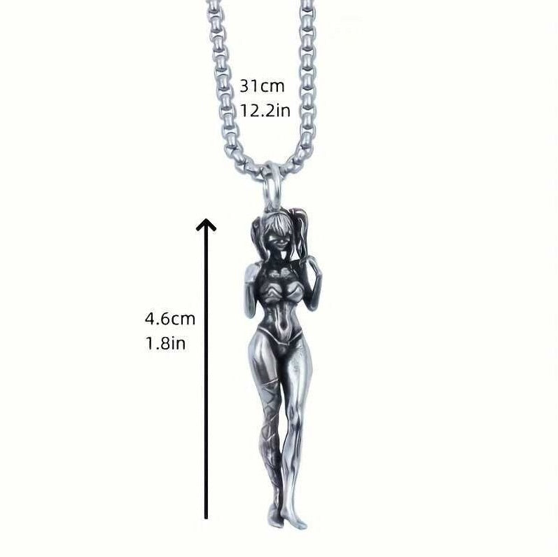 Vintage Gothic Style Small Female Necklace