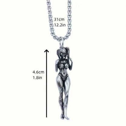 Vintage Gothic Style Small Female Necklace