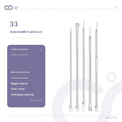 4-piece Needle Set Acne Clip Ultra Fine And Pointed
