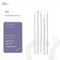 4-piece Needle Set Acne Clip Ultra Fine And Pointed