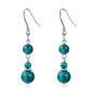 Turquoise Earrings for Women Sterling Silver Dangle