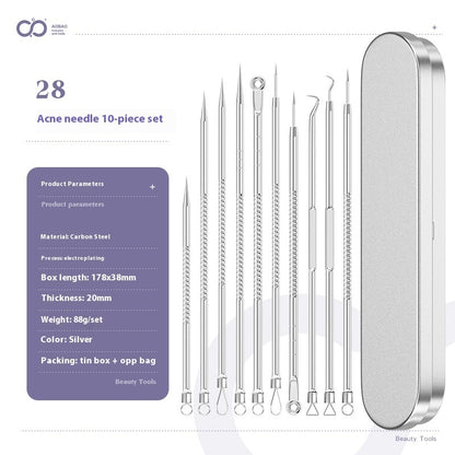 4-piece Needle Set Acne Clip Ultra Fine And Pointed