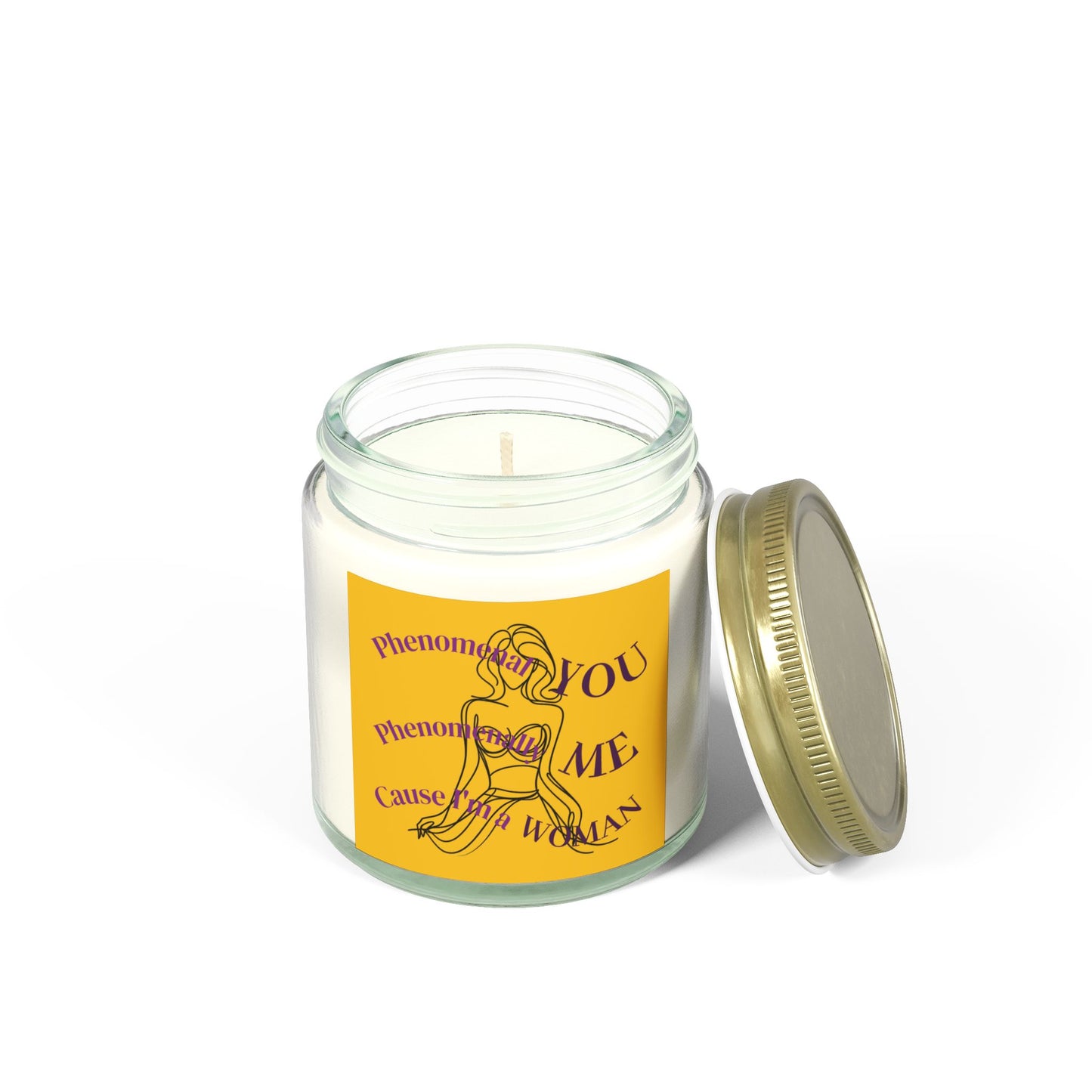 Phenomenal Woman Scented Candle, Aromatherapy Candle, Gift for Her, Self-Care Candle, Relaxation Decor