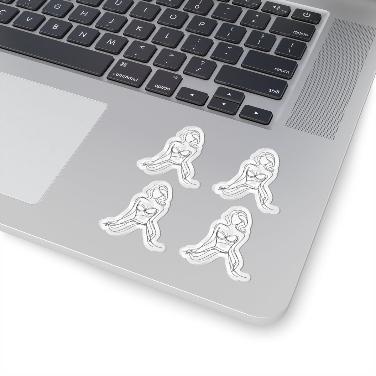 Cause I'm a Woman Kiss-Cut Stickers for Personal Expression, Laptop Decor, Artsy Journal Accessories, Gift for Friends