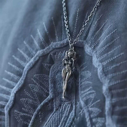 Vintage Gothic Style Small Female Necklace