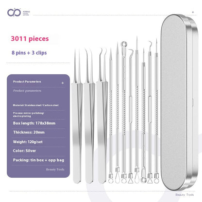 4-piece Needle Set Acne Clip Ultra Fine And Pointed