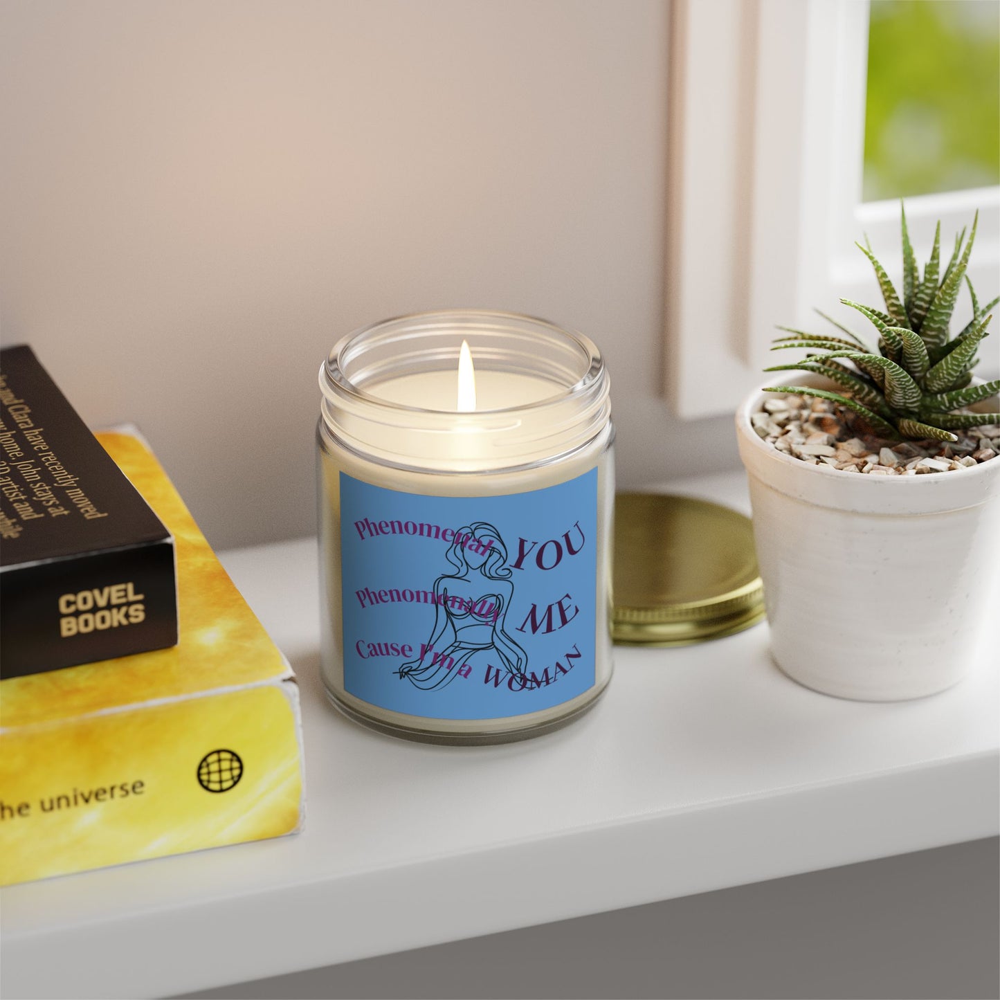 Phenomenal Woman Scented Candle, Aromatherapy Candle, Gift for Her, Self-Care Candle, Relaxation Decor