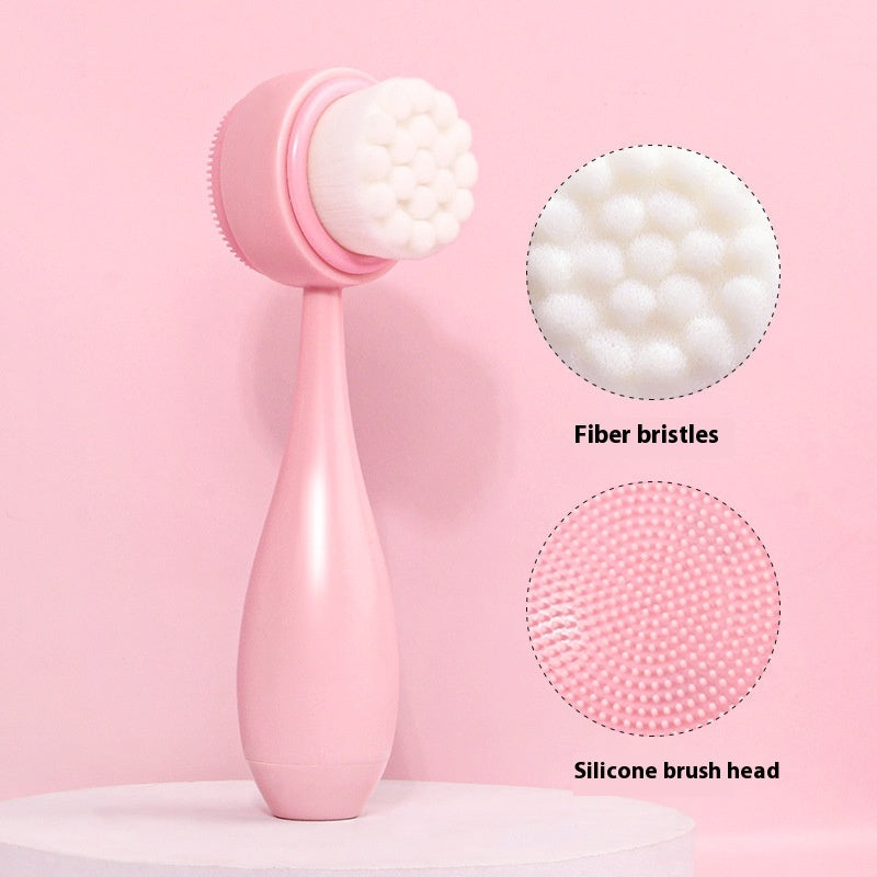Facial Brush Keep Dry Three-piece Coral Fleece Absorbent Hair Band