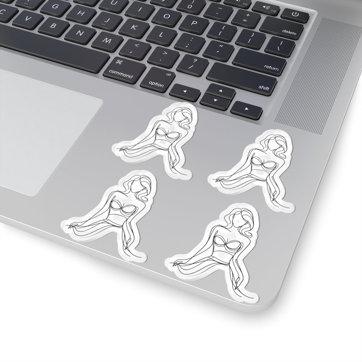 Cause I'm a Woman Kiss-Cut Stickers for Personal Expression, Laptop Decor, Artsy Journal Accessories, Gift for Friends