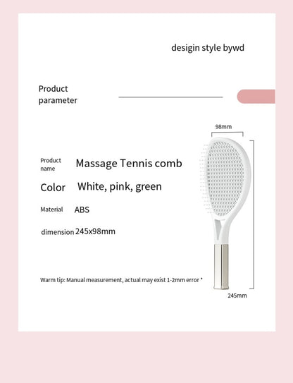 Detangling hair brush