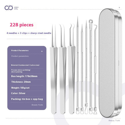 4-piece Needle Set Acne Clip Ultra Fine And Pointed