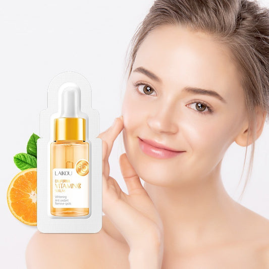 Vitamin C Fluid Bags Pack 15ml Moisturizing Cosmetics travel packs