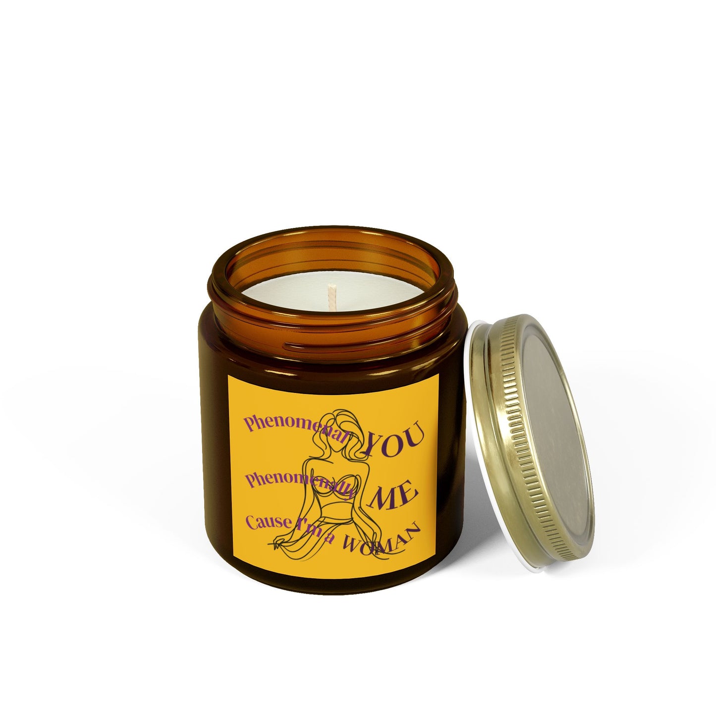Phenomenal Woman Scented Candle, Aromatherapy Candle, Gift for Her, Self-Care Candle, Relaxation Decor
