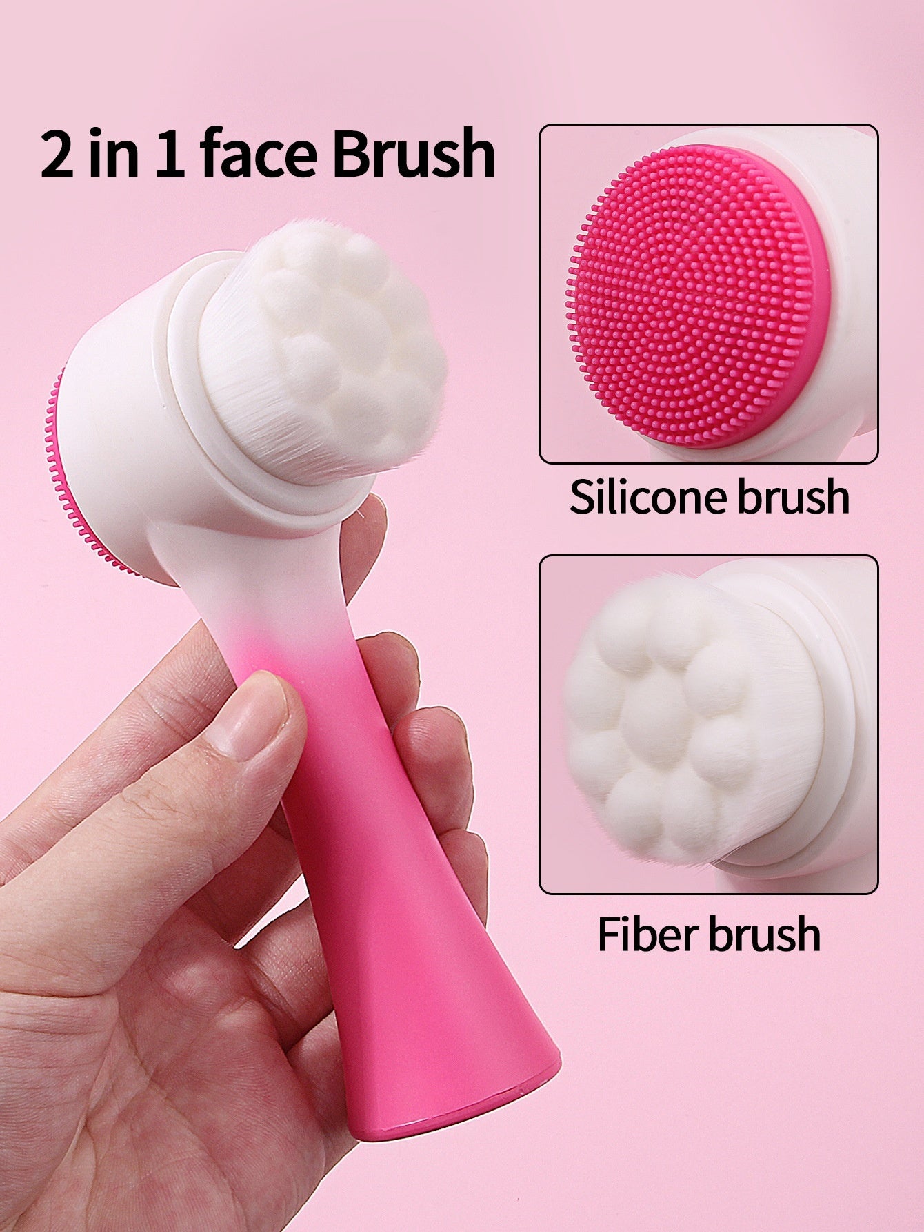 Facial Brush Keep Dry Three-piece Coral Fleece Absorbent Hair Band