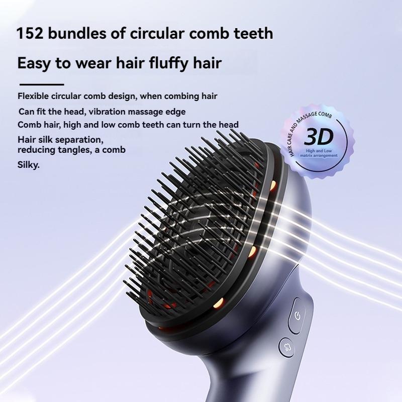 Electric Brush - Multi-function Scalp Massage Comb, Can Hold Hair Oils