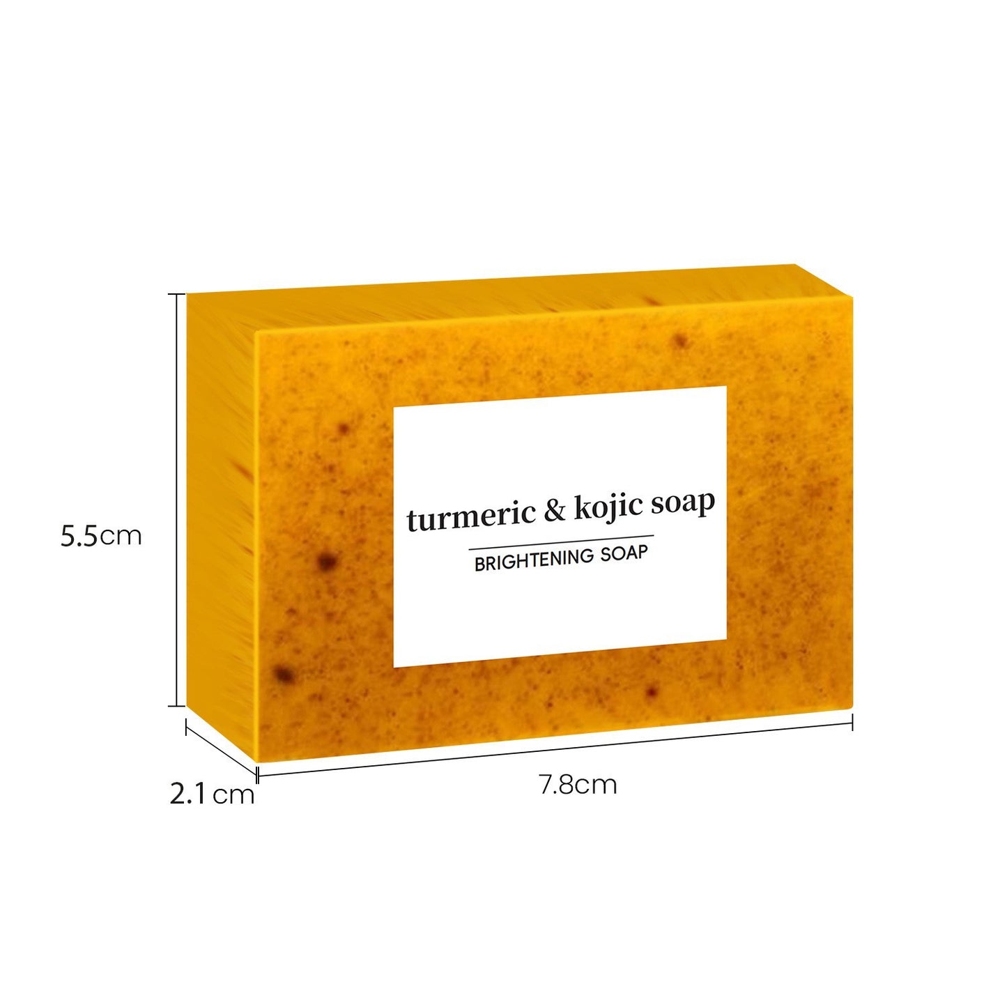 Turmeric Lemon Soap Handmade Cold Process