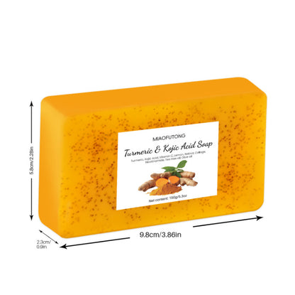 Turmeric Lemon Soap Handmade Cold Process