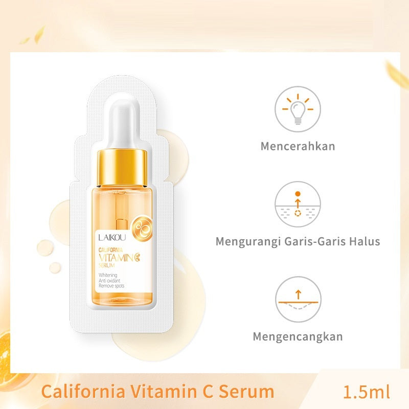 Vitamin C Fluid Bags Pack 15ml Moisturizing Cosmetics travel packs