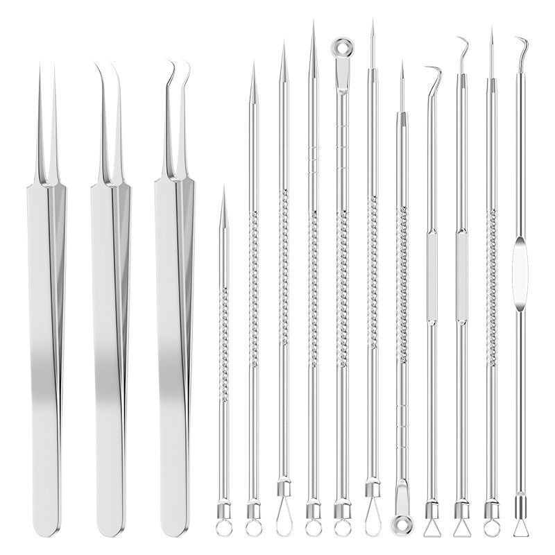 4-piece Needle Set Acne Clip Ultra Fine And Pointed