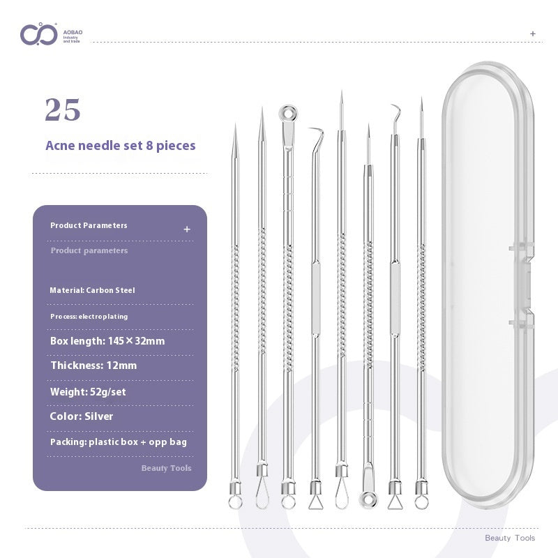 4-piece Needle Set Acne Clip Ultra Fine And Pointed