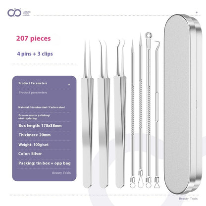 4-piece Needle Set Acne Clip Ultra Fine And Pointed