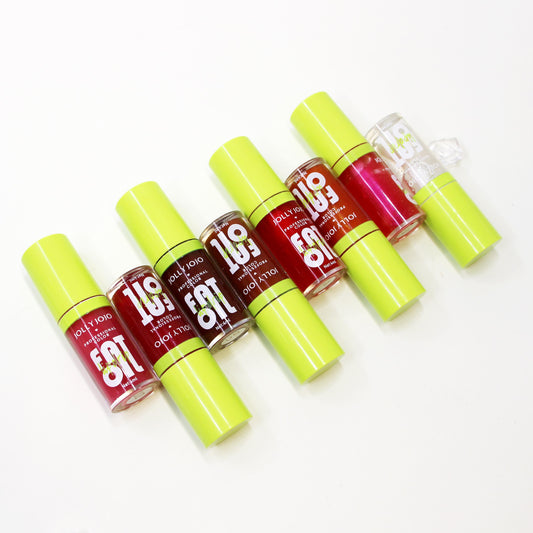 8-pack Vegan Tinted Moisturizing Shimmering Lip Oil Lip Gloss