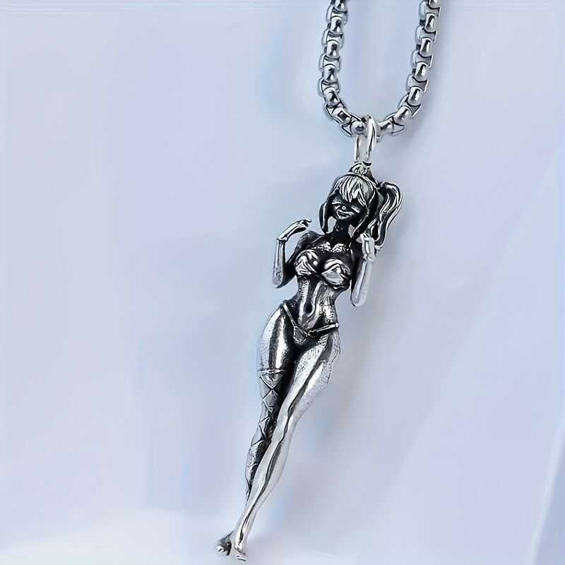 Vintage Gothic Style Small Female Necklace