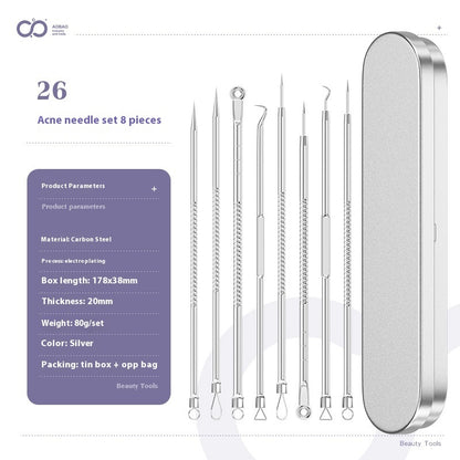 4-piece Needle Set Acne Clip Ultra Fine And Pointed