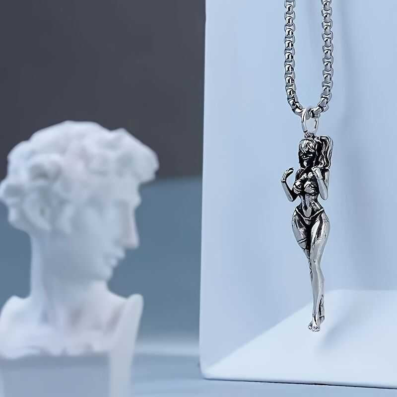 Vintage Gothic Style Small Female Necklace
