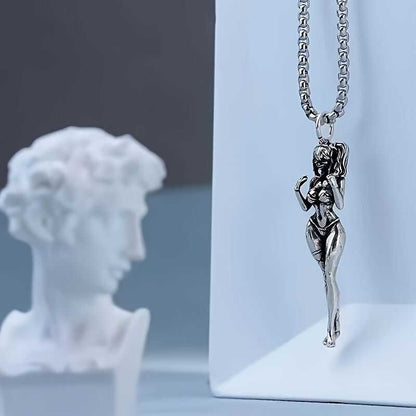 Vintage Gothic Style Small Female Necklace