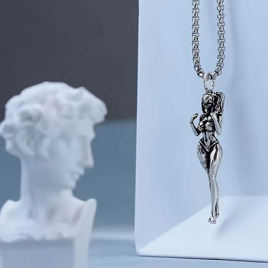 Vintage Gothic Style Small Female Necklace